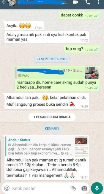 testimoni kursus kecantikan (aesthetic skincare) 6