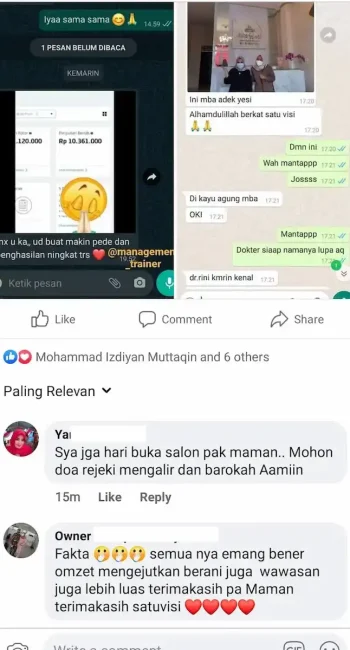 testimoni kursus kecantikan (aesthetic skincare) 9